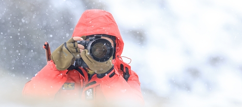 Fototipps: Fotografieren bei Schnee und Eis während Expeditionskreuzfahrt